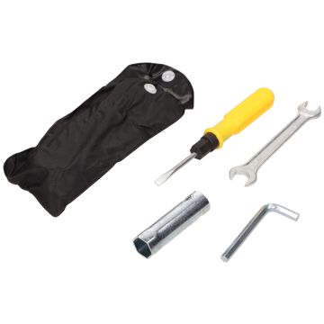 Set di utensili a 4 tempi (4 pezzi) 10-12/chiave per candele 16 mm/cacciavite a 2 lati