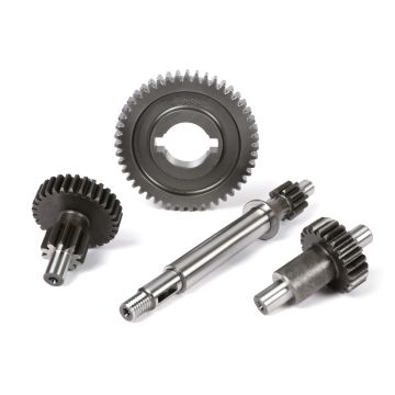 Cambio completo Malossi HTQ (corto 12, 98:1) Veicoli Piaggio Ciao, Boss, SI, Grillo, Bravo, Superbravo, PX con variatore