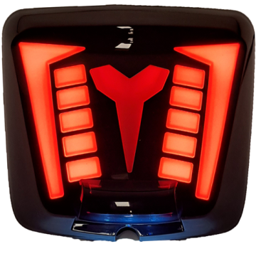 Fanale posteriore a LED a tubo Vespa GTS E2/3 fumo mobile Alpha