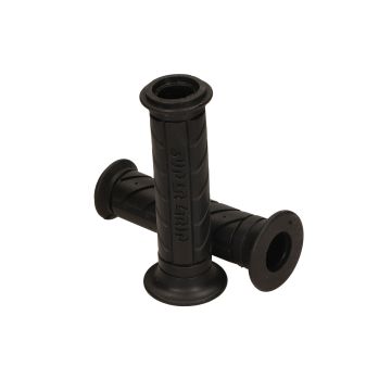 Manopole nere Super Grip
