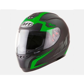 Casco integrale MT Thunder II Squad nero/verde fluorescente