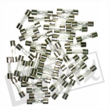 TUBO FUSIBILI 10ampere 25mm p/100