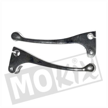 Set di leve Puch Maxi in alluminio grezzo