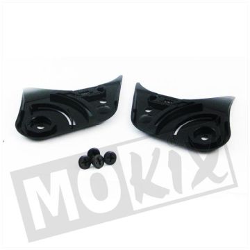 KIT MONTAGGIO VISIERA MT THUNDER & RR NERO