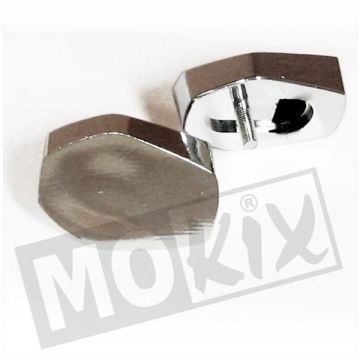 SET PARAURTI PICCOLO UNI CROMATO