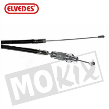 Cavo acceleratore Zundapp standard nero Elvedes
