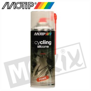 Spray siliconico per ciclismo Motip 400ml