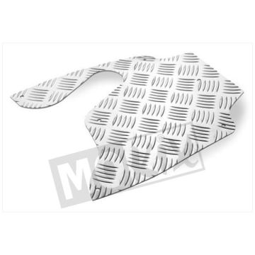 PARAFANGO POSTERIORE INTERNO, SOTTOSELLA APRILIA SR ANNO 2000-2005 ALLUMINIO