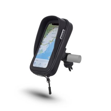Porta smartphone supporto impermeabile per manubrio con vano portaoggetti Shad 6,6 pollici Shad