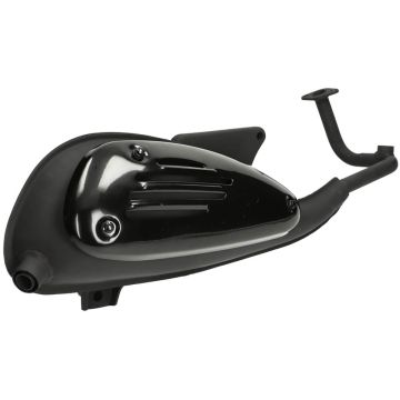 Scarico China GY6 50 AGM VX (S) /Berini Napoli/BTC Riva (Sport) /Turbho RL Sport E4/E5 (modelli con 2 ammortizzatori posteriori)