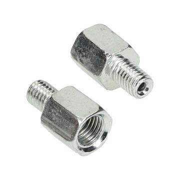 Set adattatori specchietti M10 filettatura destra - M8 filettatura destra