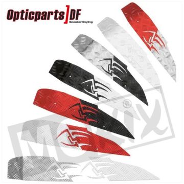 Pedana posteriore Yamaha Aerox ST-16 bianca