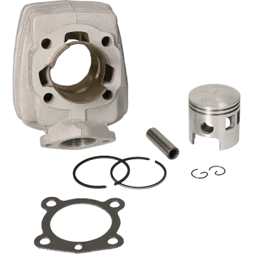 Cilindro in alluminio 70cc 46mm Honda Wallaroo/Peugeot Fox-103-104-105 con parete cilindrica Airsal in nichel (spinotto 12mm)