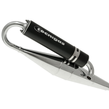 Marmitta Kymco Super 9/Vitality 2 tempi cromato Tecnigas Next-R