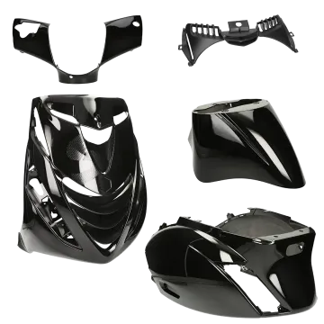 Kit Carene SP look Piaggio Zip 2000-> Nero Kit Carene