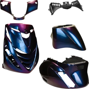 Kit Carene SP look Piaggio Zip 2000-> shiny chameleon da 5 pezzi
