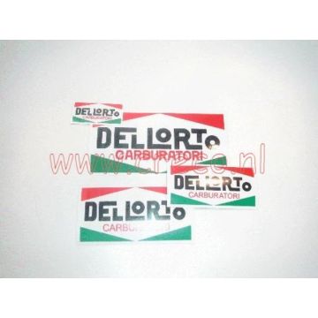 Adesivo Dellorto 10x5cm originale Dellorto