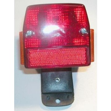 Fanale posteriore + riflettore Puch Macho nero