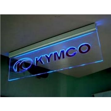 Scatola luminosa al neon Kymco