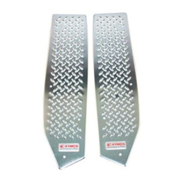 Set pedane posteriori Kymco Xciting in alluminio (2 pezzi)