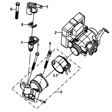 Ricambi per iniezione Sym Symphony ST 125I E4