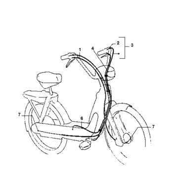 Cavo acceleratore - Cavo freno Cavo contachilometri Piaggio Ciao 50 2T AC