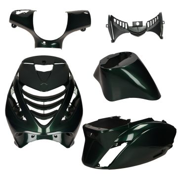 SP look Piaggio Zip 2000 -> Kit Carene Jaguar Green DMP 5 pezzi