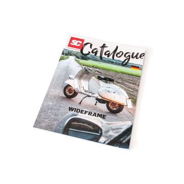 Catalogo Vespa Wideframe Faro Basso, fanale posteriore, V98, V1-33, VM, VN, ACMA, VB1T, VGL1T, VL1T, GS150 lingua tedesca