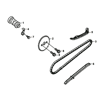 Catena/tendicatena/guidacatena Sym Symphony ST 125I E4