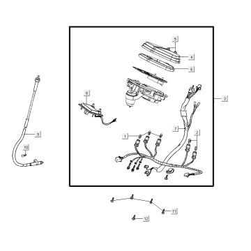 Contachilometri - Cabina di guida Agility CITY 16 125