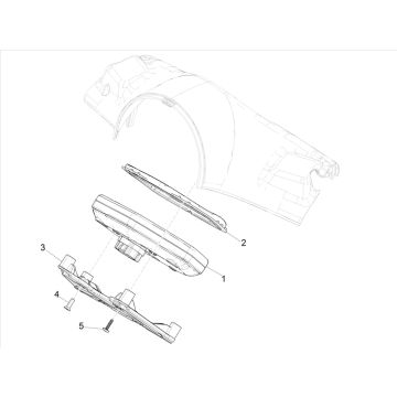 Contachilometri - Vespa Elettrica 25km/h 2021-2023