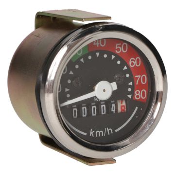 Orologio/tachimetro universale, circa 80 km/h, diametro 48 mm, altezza, tipo VDO, incluso Puch Maxi/Vespa Ciao