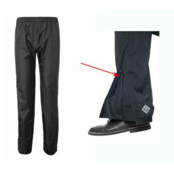 Abbigliamento pantaloni antipioggia L neri Tucano 524 panta diluvio light