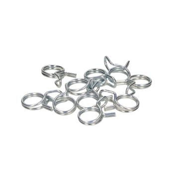 pinza tubo benzina 6x9 mm 10 pezzi