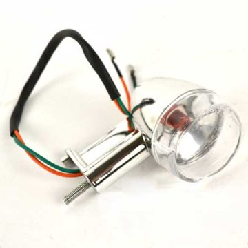 Indicatore anteriore sinistro SYM Allo/Cello cromato e posteriore destro (ciascuno)