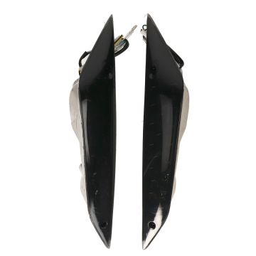 Set indicatori di direzione a LED con luci di marcia anteriori fumo Piaggio Zip 2000-> DMP