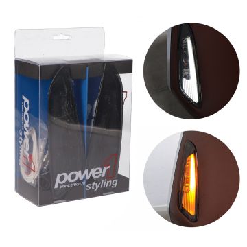 Set frecce LED Vespa Primavera/SprintMatrix 2.0 fumo Power 1 anteriore