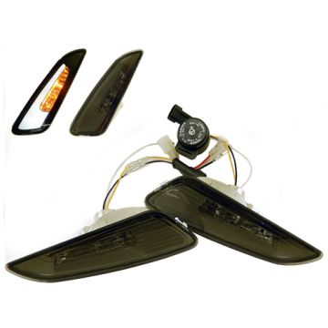 Set frecce Vespa Primavera/Sprint titanio led 2.0 (Audi look) anteriore