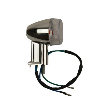 Indicatore di direzione anteriore destro/sinistro SYM Allo cromato (per pezzo)