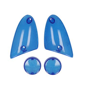 Set di lenti indicatori Aprilia SR WWW blu