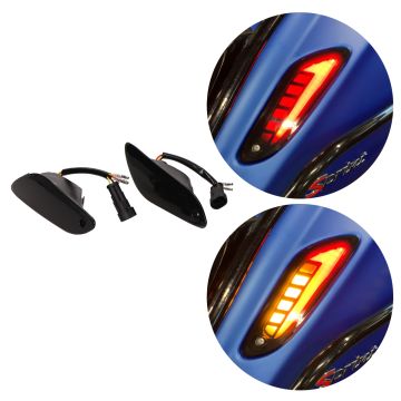 Set frecce Vespa Primavera/Vespa Sprint Tube running away smoke posteriore