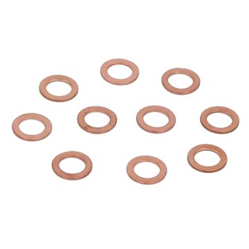Anello in rame 10x16x1,5 Artein 10 pezzi
