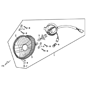 Faro Sym Fiddle II (BK-7C) grigio ferro