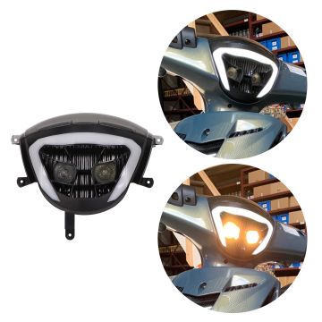 Faro anteriore a LED 2.0 Piaggio Zip 2000-> DMP nero