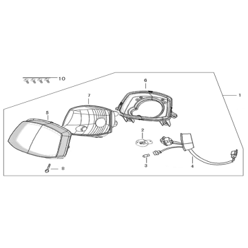 Faro Neco Lola crema terra