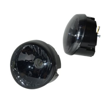 Faro anteriore DMP fumé per Vespa LX 50-125-150cc
