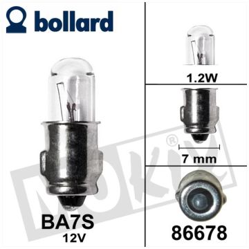 Lampadina BA7s 12V 1.2W