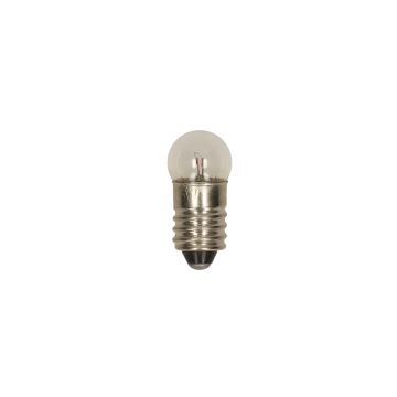 Lampadina 6 Volt/0,05 Watt E10