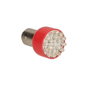 Lampadina LED P21/5W BAY15d 12V rossa