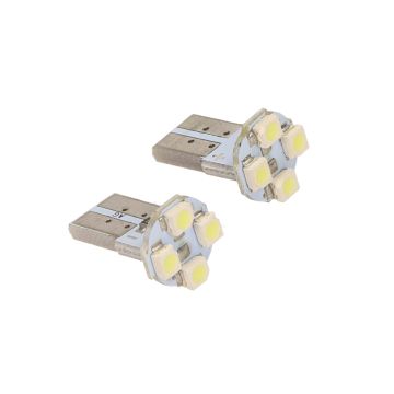 Lampada LED W2.5W T10 12V 2.5W bianca 2 pezzi